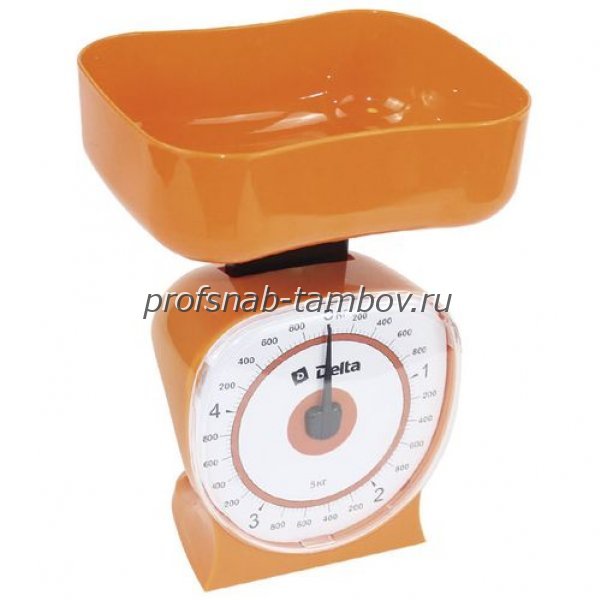 Весы настольные с чашкой оранжевый (5 кг.) - купить в Тамбове