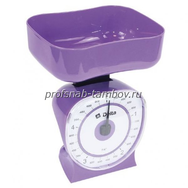 Весы настольные с чашкой фиолетовый (5 кг.) - купить в Тамбове