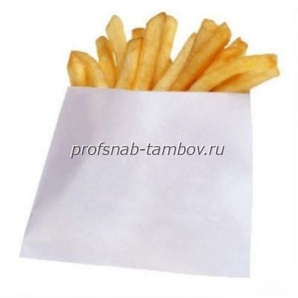 Пакет бумажный для картофеля фри 80х45х185 - купить в Тамбове